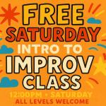 FREE Intro To Improv Class