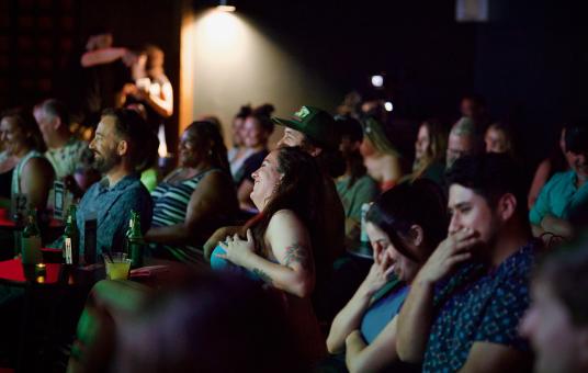 Whiskey + Laughs Wednesdays