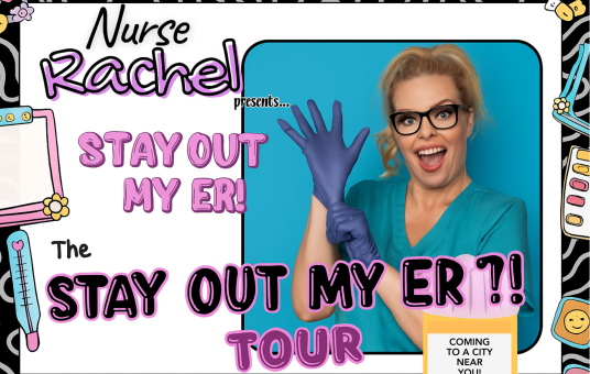 Nicole Burch (as Nurse Rachel) Live In Fort Worth