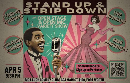 Stand Up & Strip Down: Cowtown Edition!