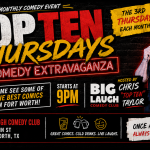 Top Ten Thursdays: Comedy Extravaganza