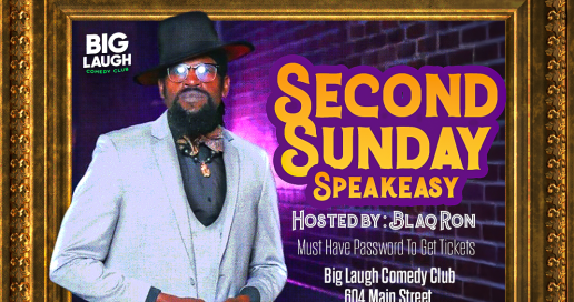  Second Sunday Speakeasy Hosted by Blaq Ron