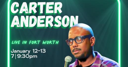 Carter Anderson: Live In Fort Worth [Early Saturday]