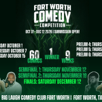Fort Worth Comedy Competition - Preliminary Round ONE